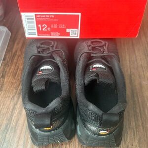 Nike Air Max Dn Preschool Boys' "Black/Black/Metallic Dark Grey/Black" Shoe